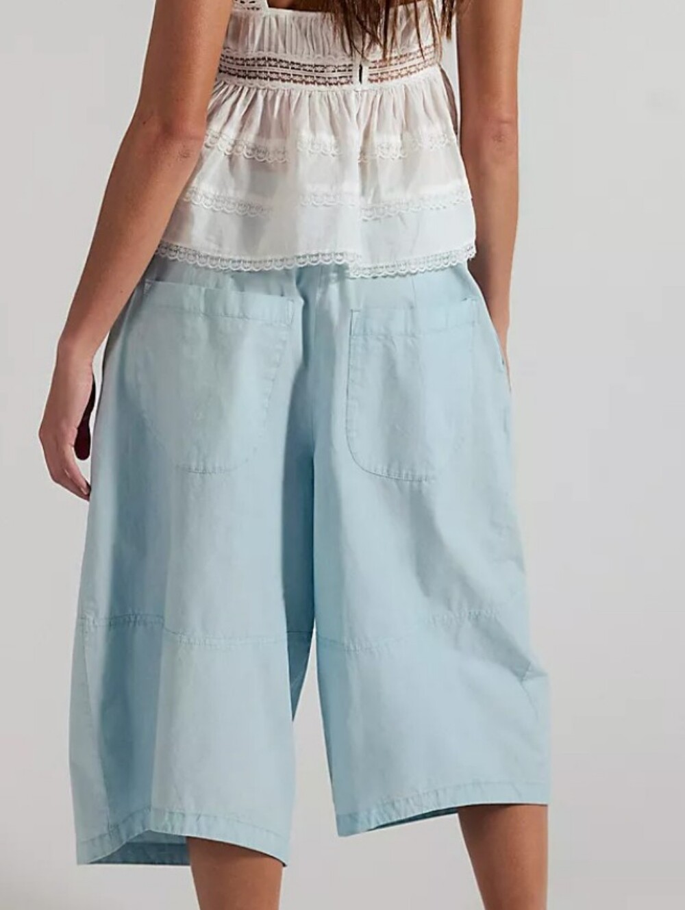 Free People Gardenia Crop Trousers - 12 - Picture 2 of 6